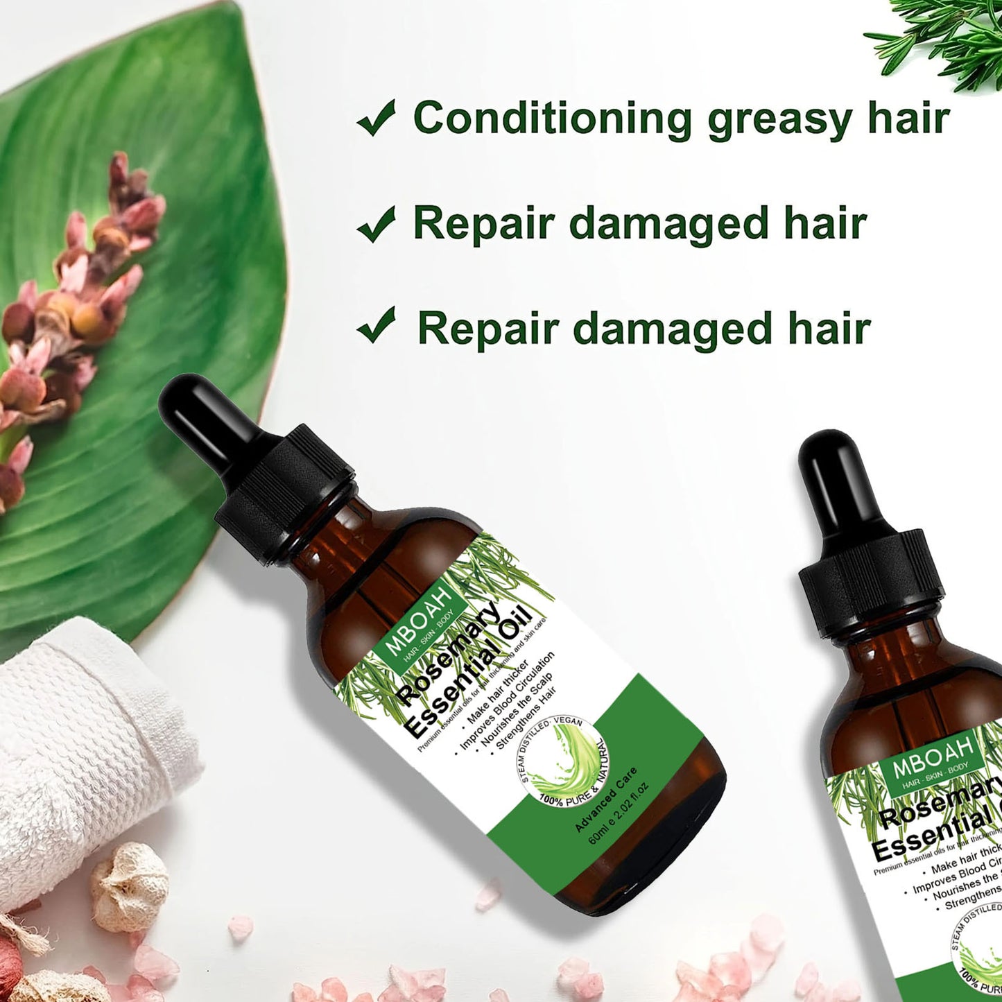 Grow & Glow Rosemary Hair Elixir