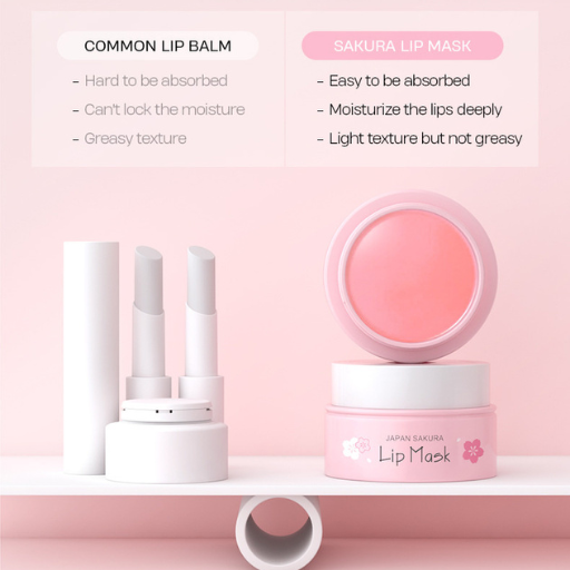 LAIKOU Sakura Lip Serum Mask – 8g