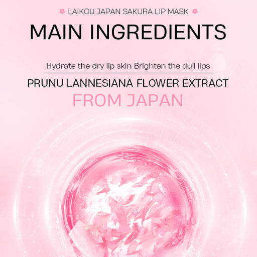 LAIKOU Sakura Lip Serum Mask – 8g