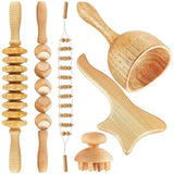 Wooden Therapy Massage Set – Lymphatic Drainage