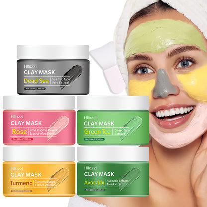 Hllozzi Botanical Clay Mask – 100ml