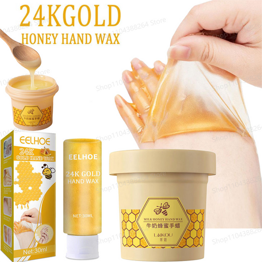 24K Gold Honey Hand Wax – Intense Repair Balm