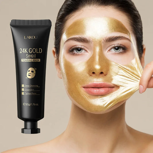 LAIKOU 24K Gold Snail Peel-Off Mask