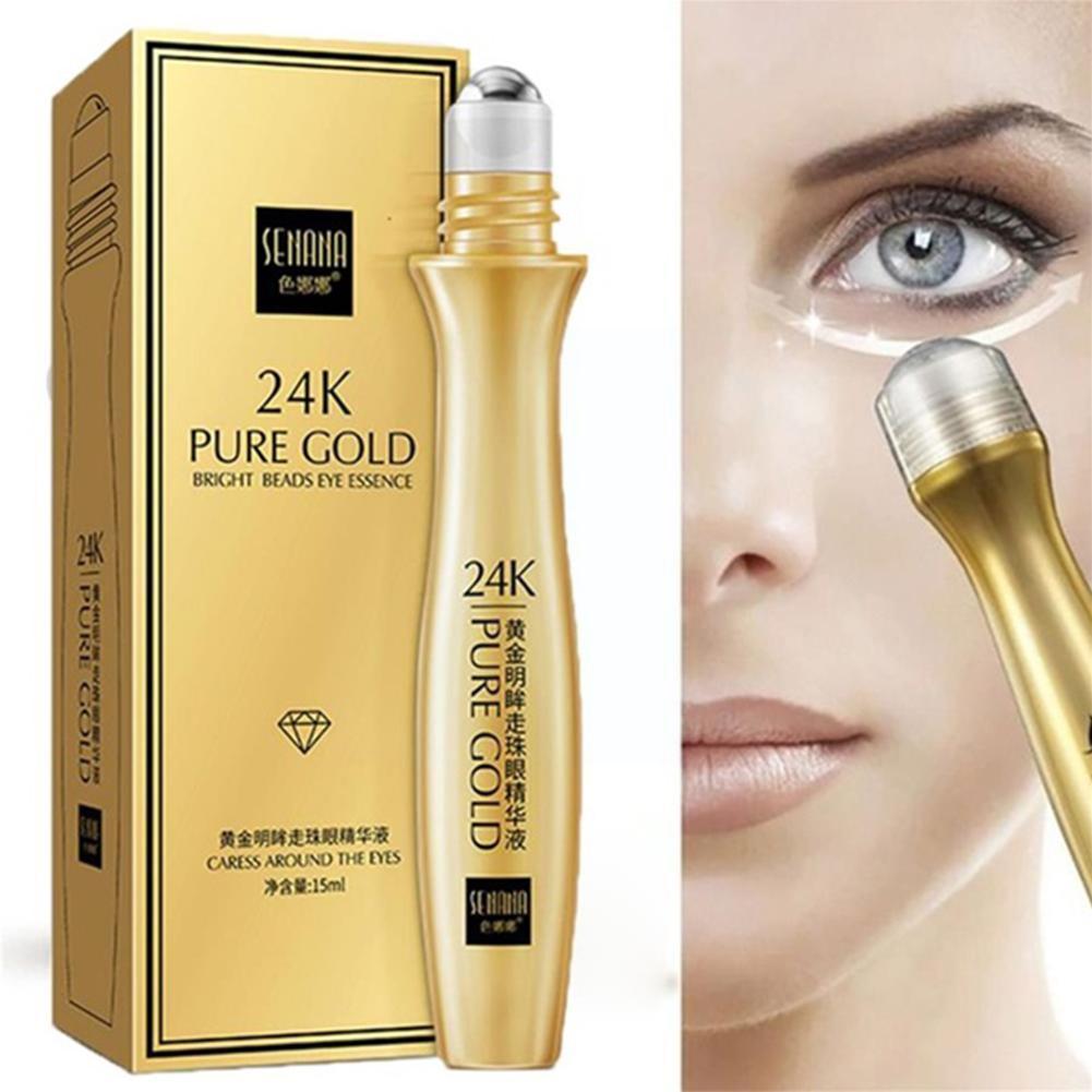 24K Pure Gold Eye Roller – Anti-Aging & Dark Circles
