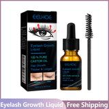 ELHOE Eyelash Growth Serum – 100% Pure Castor Oil