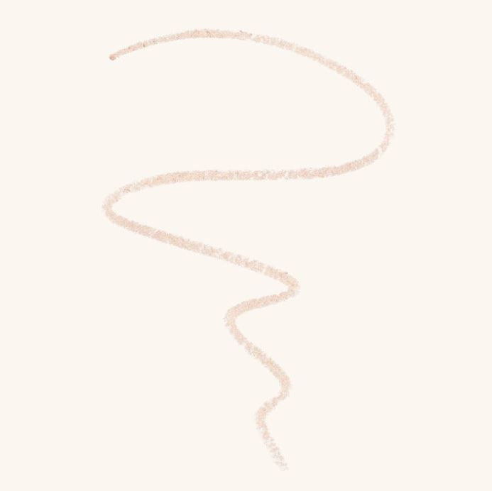 Delicate gold necklace on a light pink background