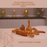 Wooden Therapy Massage Set – Lymphatic Drainage