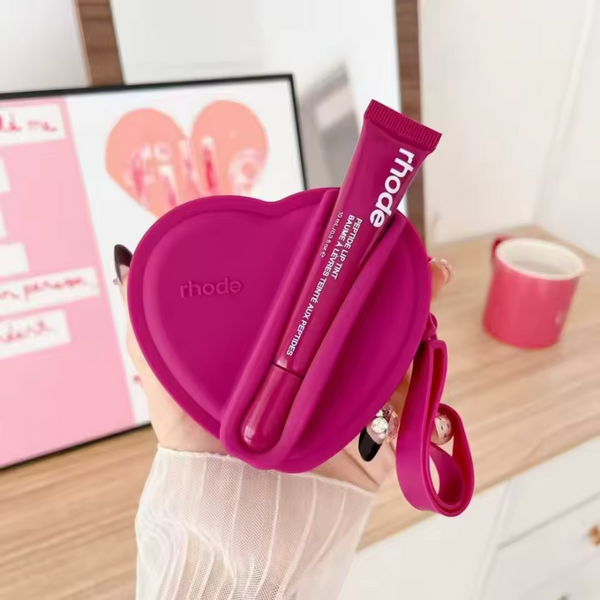Rhode Heart Gloss Pouch