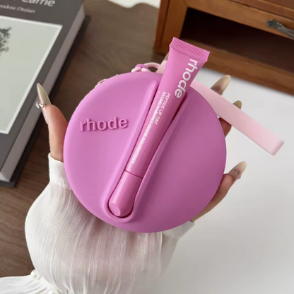 Rhode Round Gloss Pouch