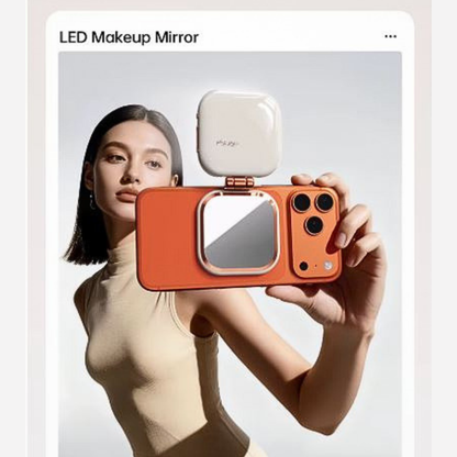Portable Magnetic Selfie Light Mirror for iPhone & Android