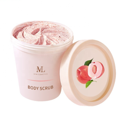 Peach Sugar Body Scrub Shea Butter & Coffee