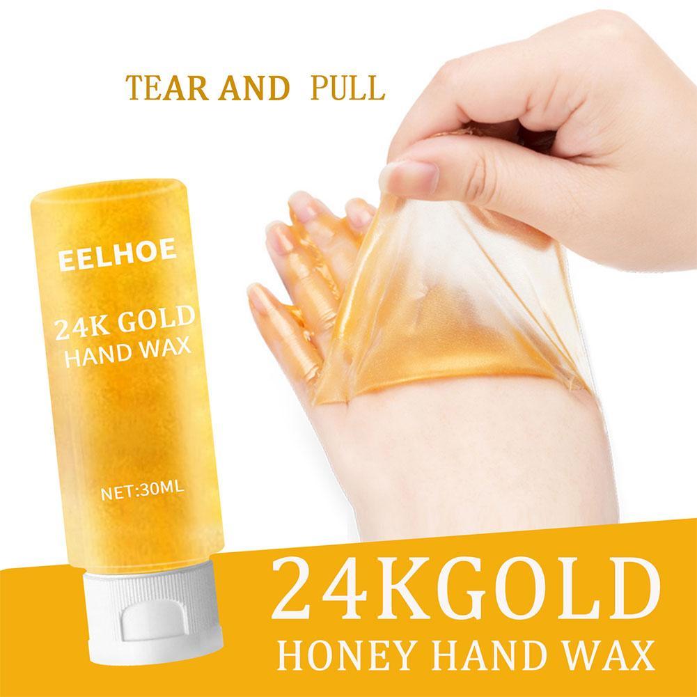 24k Gold Beeswax Hand Care Mask