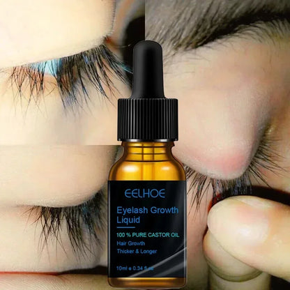 ELHOE Eyelash Growth Serum – 100% Pure Castor Oil