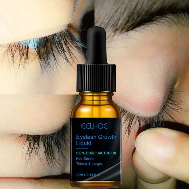 ELHOE Eyelash Growth Serum – 100% Pure Castor Oil