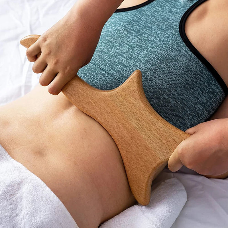 Wooden Therapy Massage Set – Lymphatic Drainage