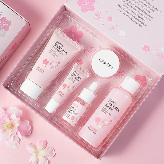 Sakura Glow  5-Piece Skincare Set