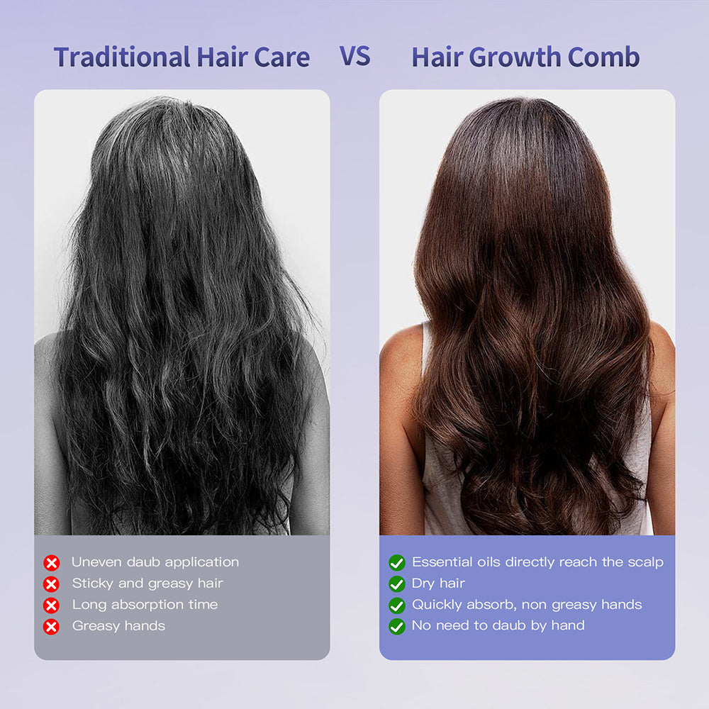 Mist & Glow Comb oil nourishing & care combined