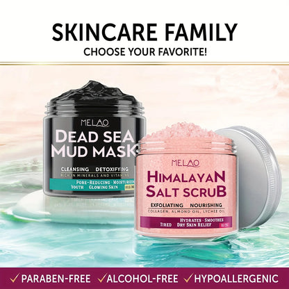 MELAO Himalayan Salt Body Scrub