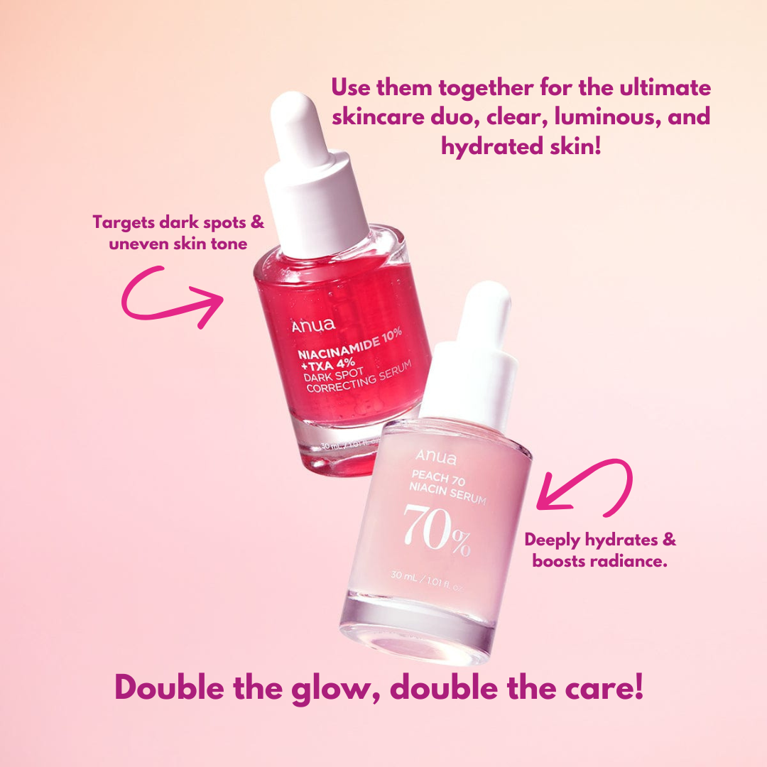 Anua Peach 70% Niacin - Niacinamide 10% Serum