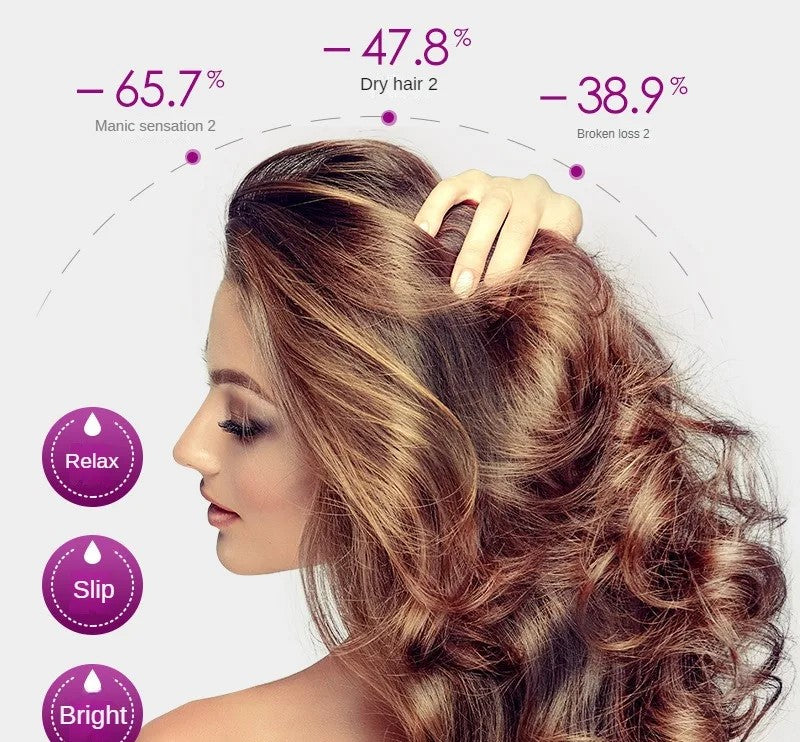 Rose Keratin Hair Repair Capsules