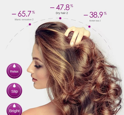 Rose Keratin Hair Repair Capsules