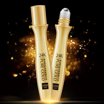 24K Pure Gold Eye Roller – Anti-Aging & Dark Circles
