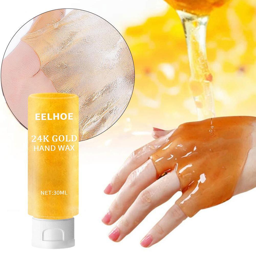 24k Gold Beeswax Hand Care Mask