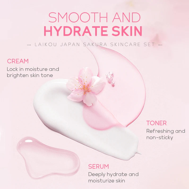 Sakura Glow  5-Piece Skincare Set