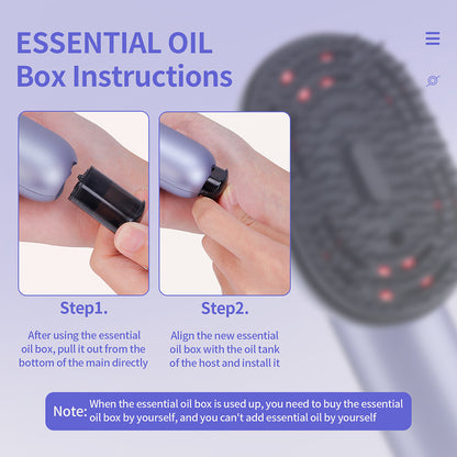 Mist & Glow Comb oil nourishing & care combined