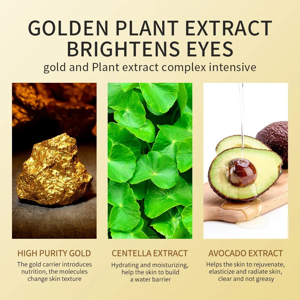 24K Gold Eye Mask – ByeBye Dark Circles