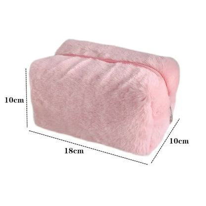Soft Plush Makeup Bag