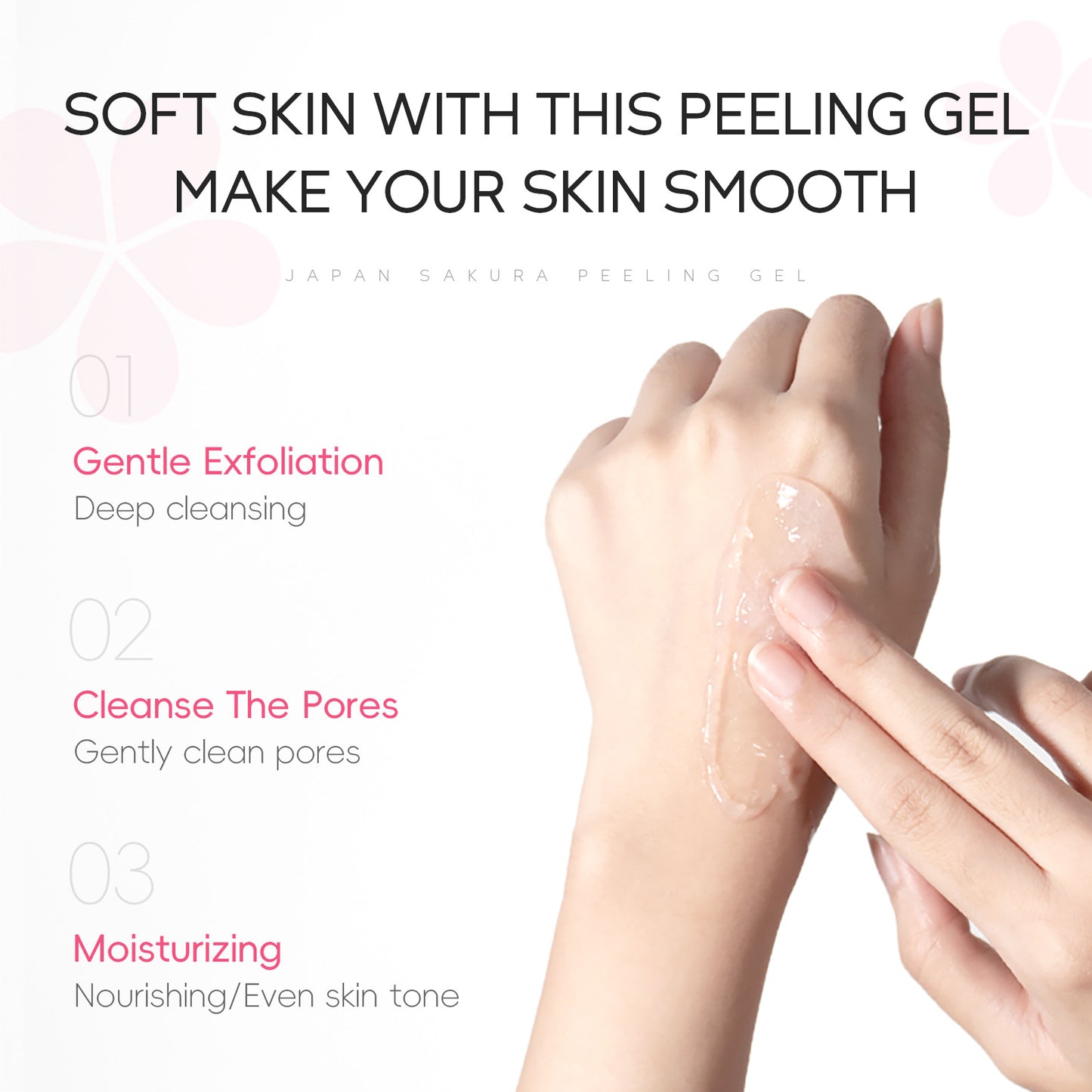 Sakura Glow Keratin Gel Cleanser