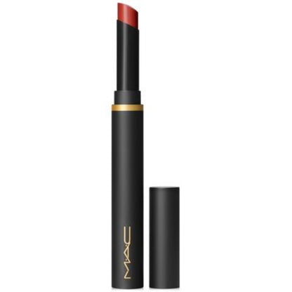 MAC lipstick with black case on a white background