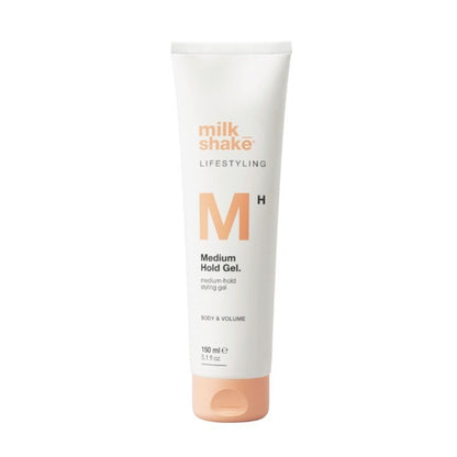 Tube of milk_shake Medium Hold Gel on a white background