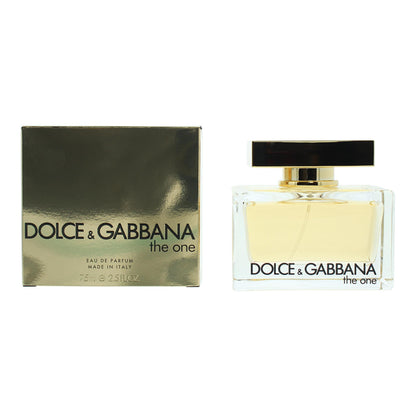 Dolce & Gabbana perfume bottle and packaging on a white background