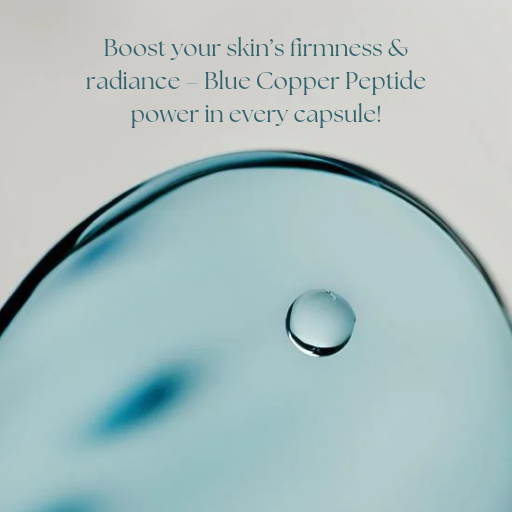 Copper Glow Capsules – Blue Copper Peptide Skin Repair Serum (80 pcs)