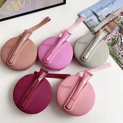 Rhode Round Gloss Pouch