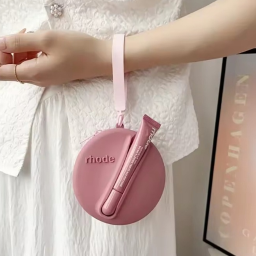 Rhode Round Gloss Pouch