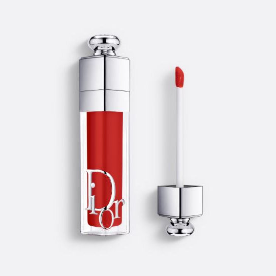 Lip gloss with Dior branding on a white background