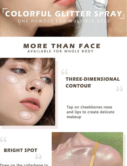Diamond Shimmer Spray Powder