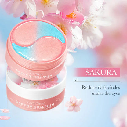 SADOER Sakura Collagen Eye Masks – 60pcs