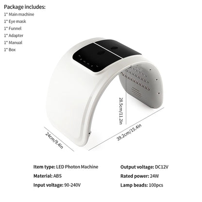 Professional 7 Colors PDT LED Advanced Light Therapy