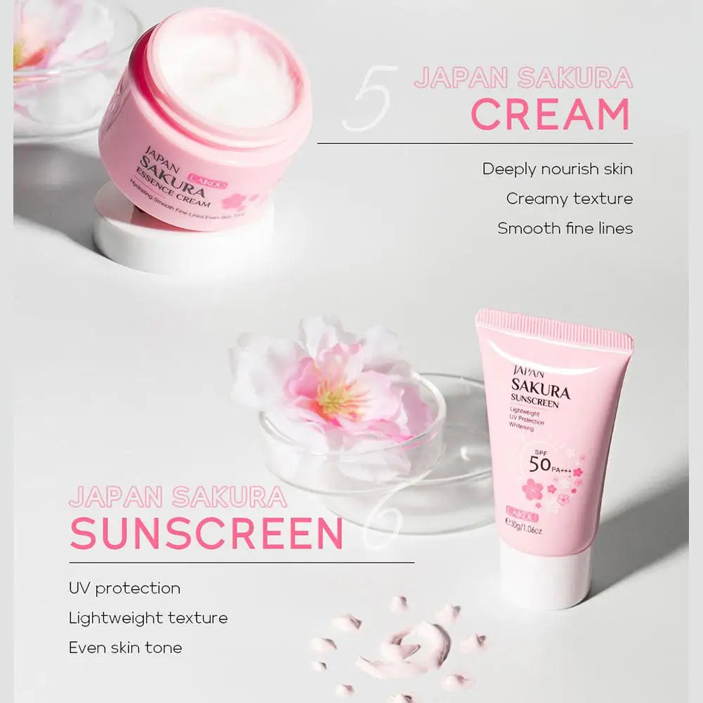6 Piece Sakura Skincare Set