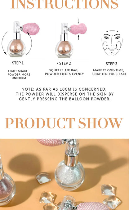 Diamond Shimmer Spray Powder