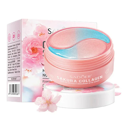 SADOER Sakura Collagen Eye Masks – 60pcs