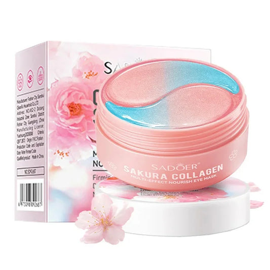SADOER Sakura Collagen Eye Masks – 60pcs