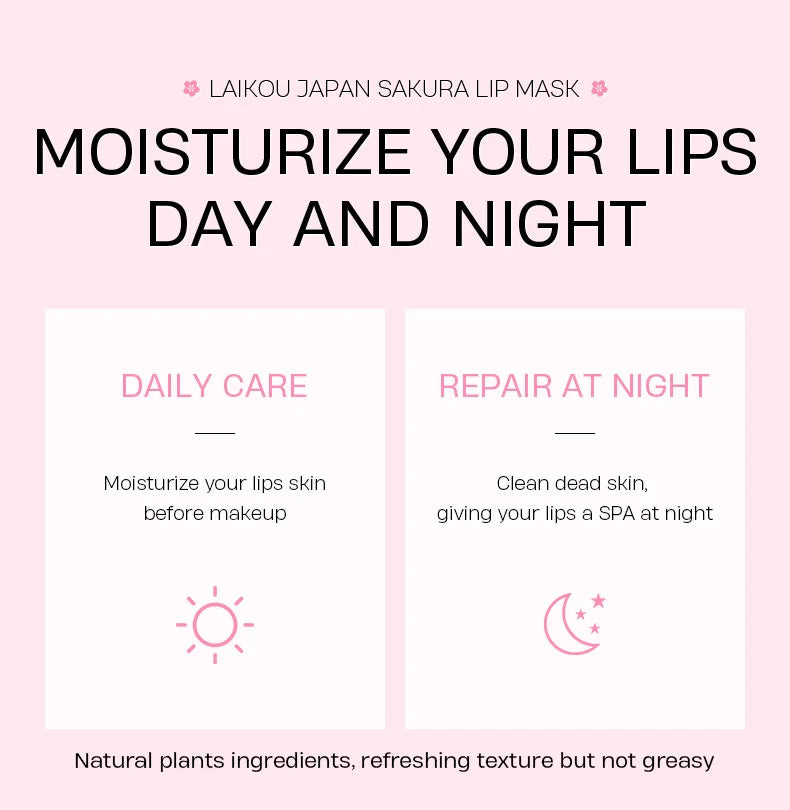 LAIKOU Sakura Lip Serum Mask – 8g