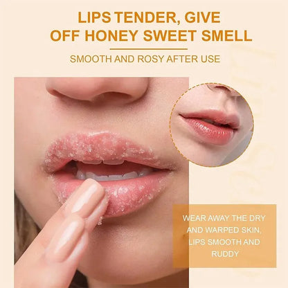 HANDAIYAN 2-in-1 Lip Scrub & Balm