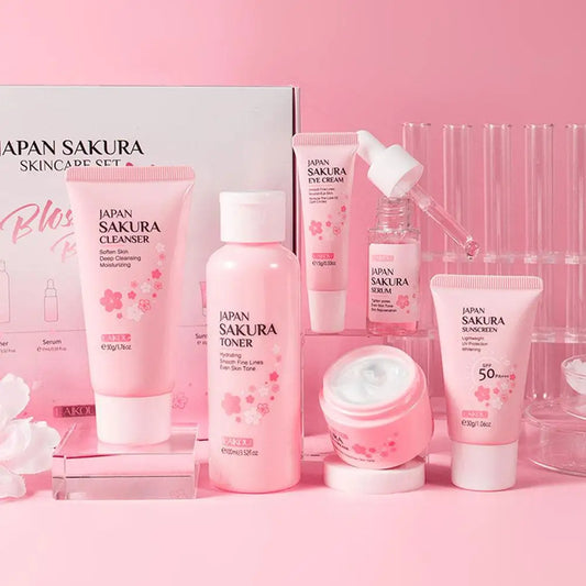 6 Piece Sakura Skincare Set