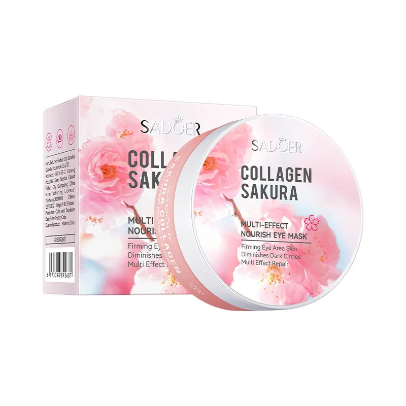 SADOER Sakura Collagen Eye Masks – 60pcs